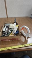 Kitchen  timer, knives and misc