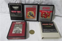 Jeux Atari 2600 et Coleco Vision dont Donkey Kong