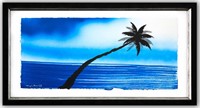 Wyland- Original Watercolor Painting on Deckle Edg