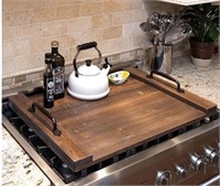 Ilyapa Noodle Board Wood Stove Top Cover For Gas