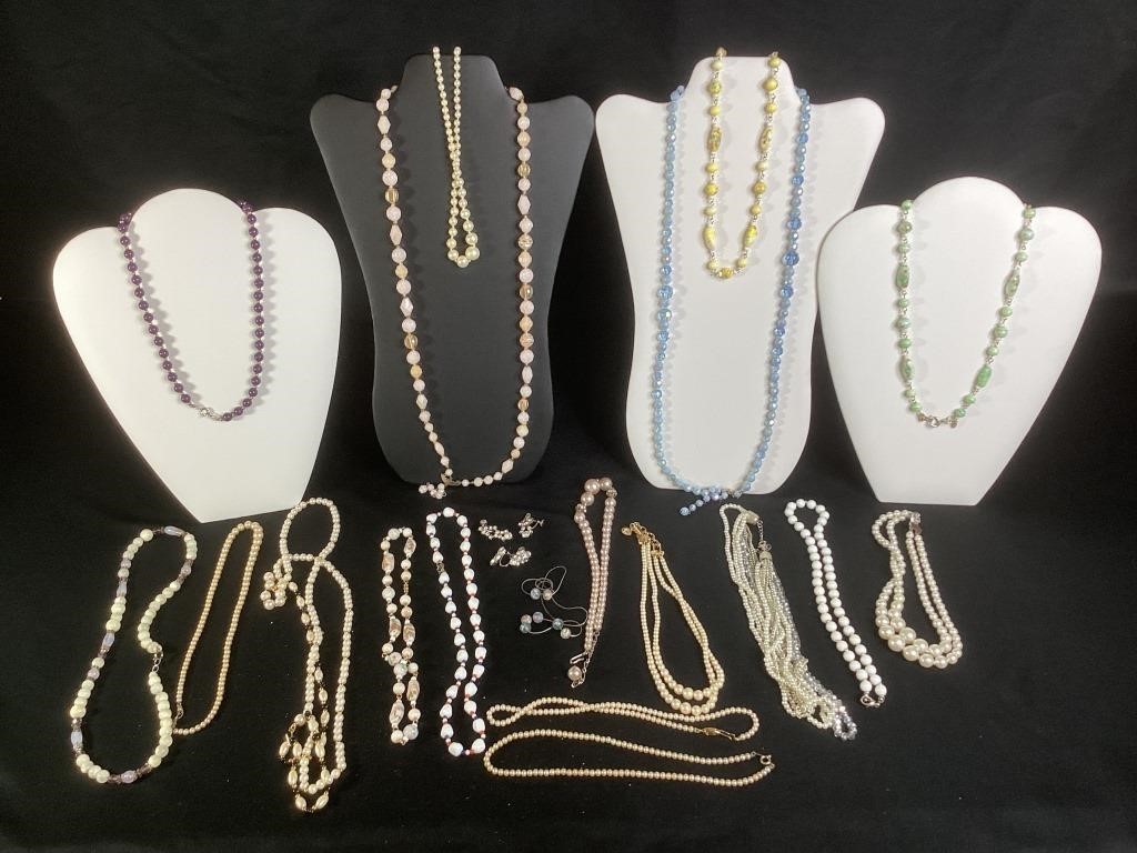 Costume Jewelry Necklaces & Earrings