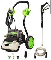 Greenworks 2000 PSI 1.2 GPM Cold Water Electric