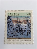 Season's Greetings 1989 Canada Stamp - L.S. Harris