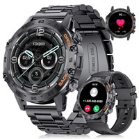 FOXBOX Smart Watch for Men with Bluetooth...