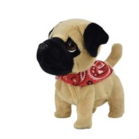 Pug Puppy - Plush Electronic Toy Dog - Walks,...