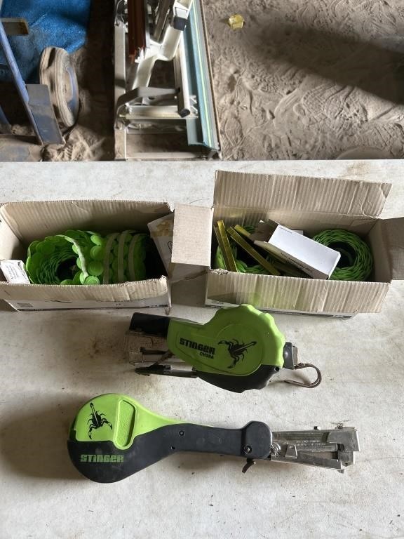 Stinger staple guns