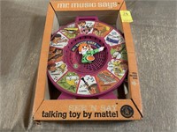 Mattel See 'N Say Toy in Orig. Box