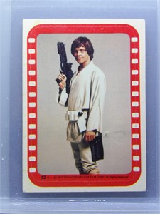 Luke Skywalker 1977 Topps Star Wars Sticker