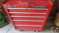 Craftsman ToolBox, 5 drawer Ball Bearing with cast