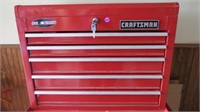 Craftsman ToolBox, 5 drawer Ball Bearing with carr