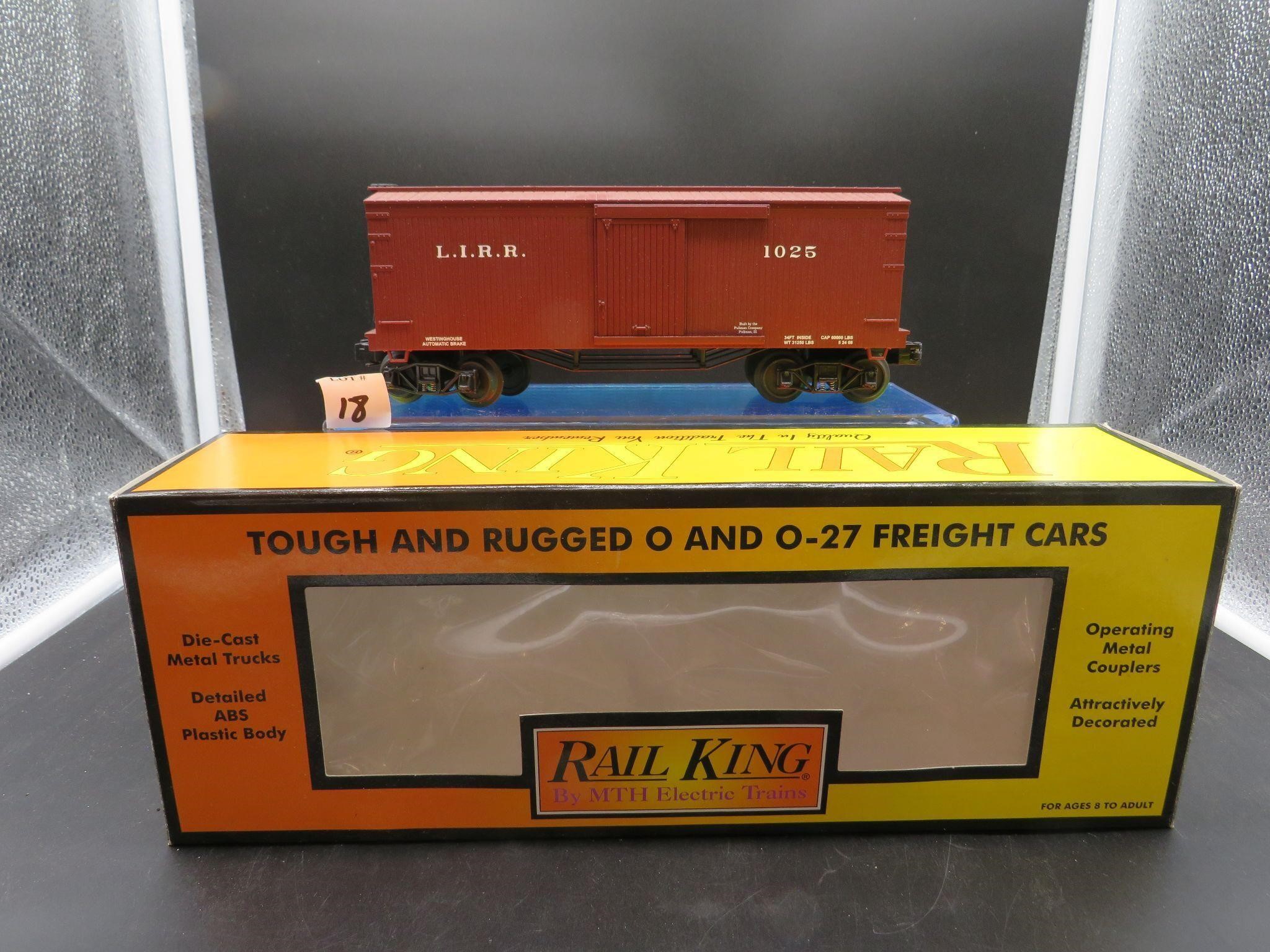 Rail King Long Island 19th Century 34' Box Car #30