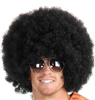 New, Afro Wig (Unisex) - Choose Style (Black or