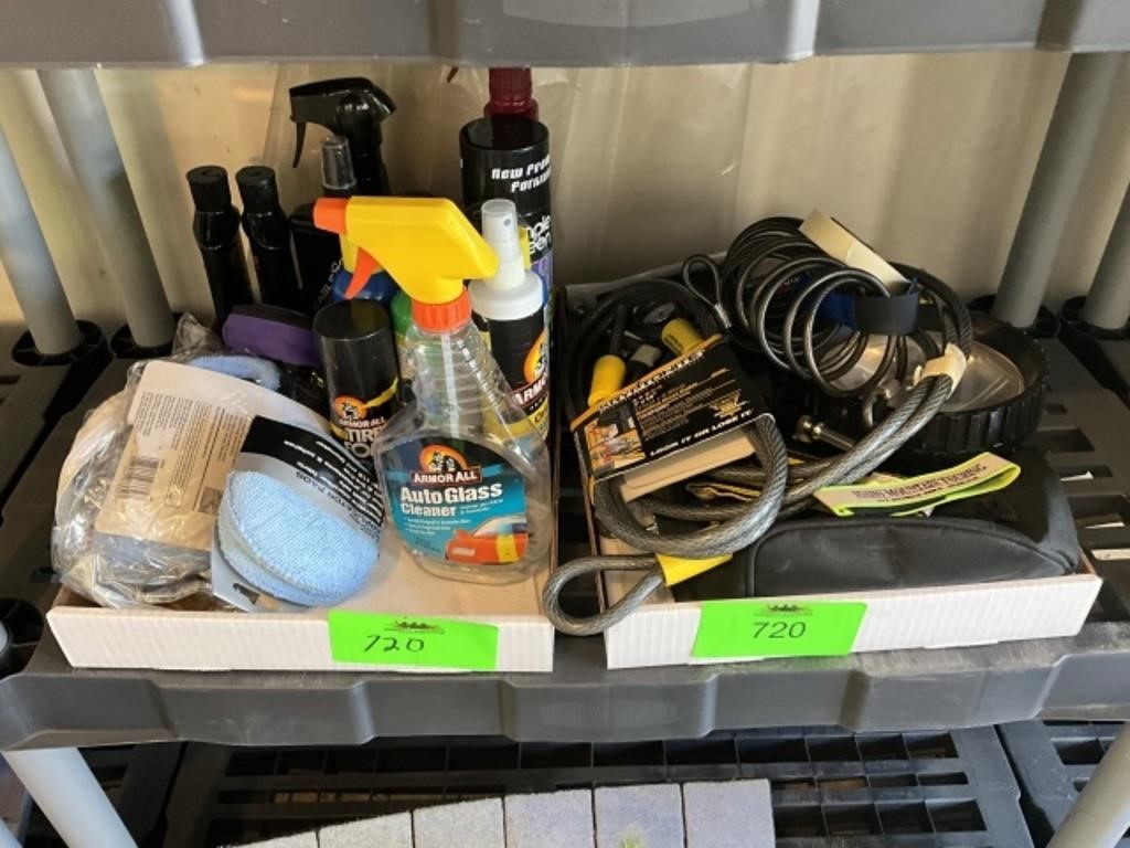 Locks + Gauges + Car Cleaning Supplies
