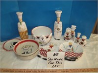 16pc Chef Theme Dinner Ware & Table Accessories