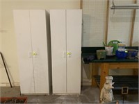 White Utility Cabinet