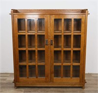 L. & J.G. Stickley Audi Two Door Bookcase