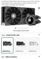 ID-COOLING FROSTFLOW X 280 CPU Water Cooler White