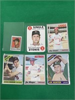 Lot 1960s baseball cards Brooks Robinson