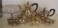 Quantity of vintage silver plated wares