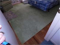 Custom made area carpet rug, 143" x 120"