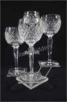 Waterford Etched Crystal Stemware Glasses