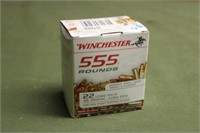 (555)RDS Winchester .22LR 36gr CPHP Ammo