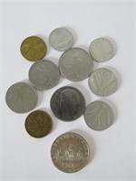 COLLECTION OF OLD 1950s ITALIAN COINS