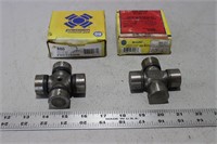 Lot of 2 Assorted Universal Joints