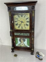 Jeromes & Darrow Empire Column Shelf Clock