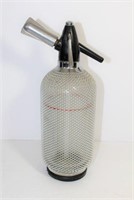 Vintage Style Seltzer Bottle with CO2