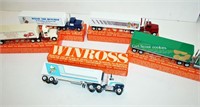 (5) Winross Trucks w/ Boxes