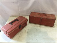 Small Tool Boxes, Metal & Plastic