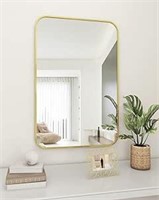 BEAUTYPEAK Wall Mirror 24" x 36" Rectangular Bathr