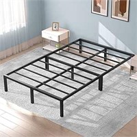 Mr IRONSTONE Full Bed Frame, 14 Inch Metal Platfor