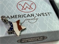 American West Jewelry-925 Star Pendant made inNM