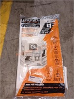 RIDGID Wet Dry Vacuum Dry Pick-up Only Dust Bags