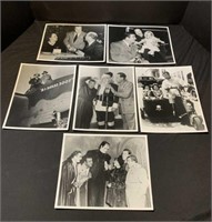 Abbott & Costello comedy duo 6 vintage photos