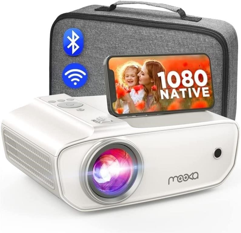 Mooka Native 1080P Mini LCD Video Projector