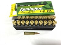 20 rounds Remington 22-250