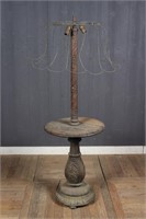 Antique Balustrade Form Floor Lamp