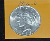 1926 D PEACE DOLLAR