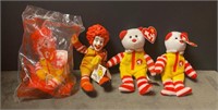 Four Ronald McDonald Beanies
