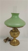 Beautiful Vintage Seafiam Green Electric Lamp