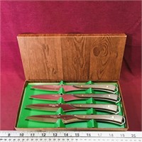 Set Of 5 Stainless Steel Japan Steak Knives Set