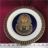 "Treasures Of Tutankhamun" Decorative Plate