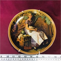 Norman Rockwell "Dreaming In The Attic" Plate