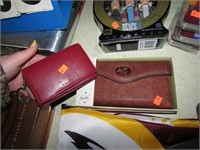COACH & BUXTON LEATHER WOMENS WALLET