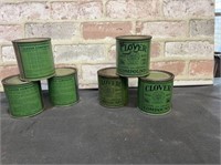 (6X) ASSORTED VINTAGE "CLOVER" LAPPING & GRINDING