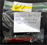 IMPERIAL PROV R.I.A. OFFICIAL KNIFE--