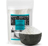 ($27) 100% Pure RAW Magnesium Bath Flakes 3 LB